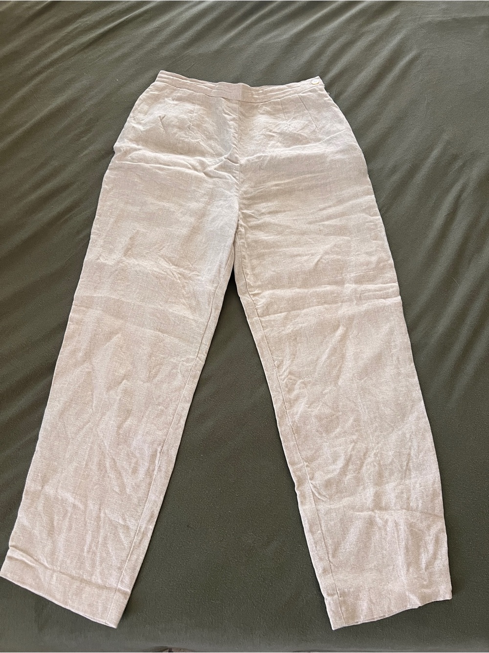 alberto makali Linen Straight Leg Pants Size 8